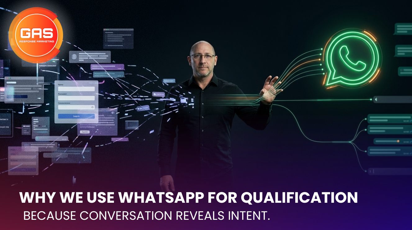 Why We Deliberately Move Prospects Into WhatsApp