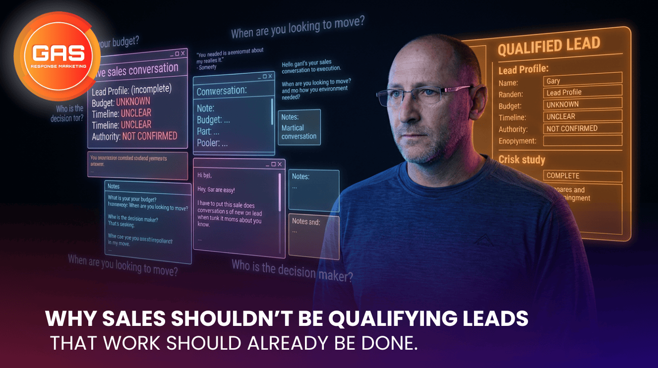 Your Sales Team Should Not Be Doing First-Stage Qualification