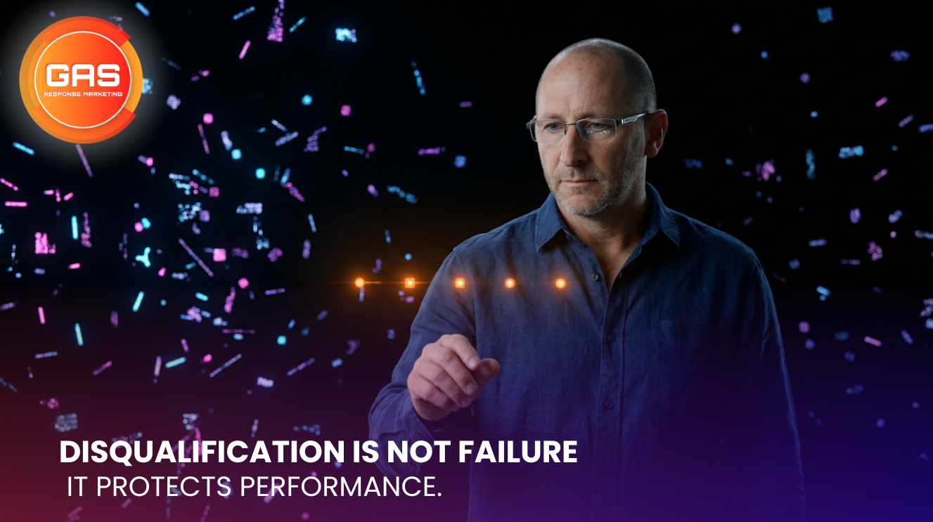 Disqualification Is Not Failure. It Is Performance.