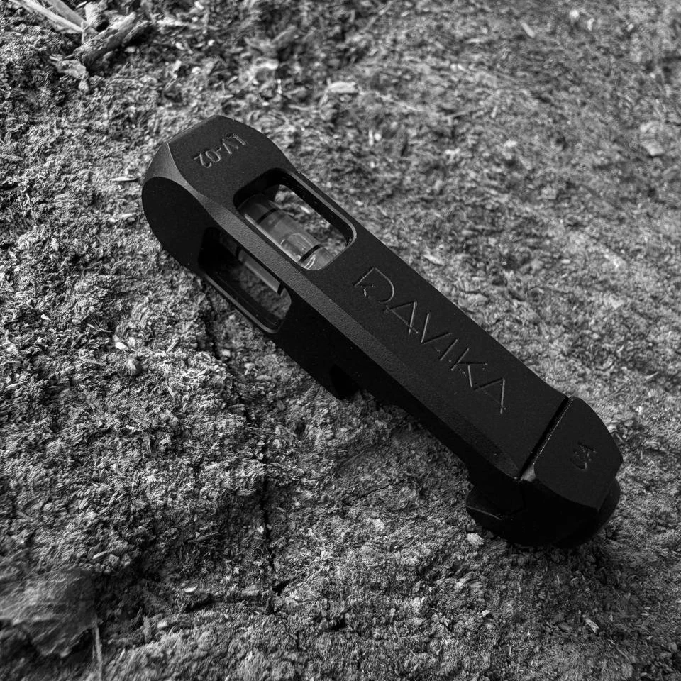 LV-02 Side-Offset Picatinny Rail Bubble Level