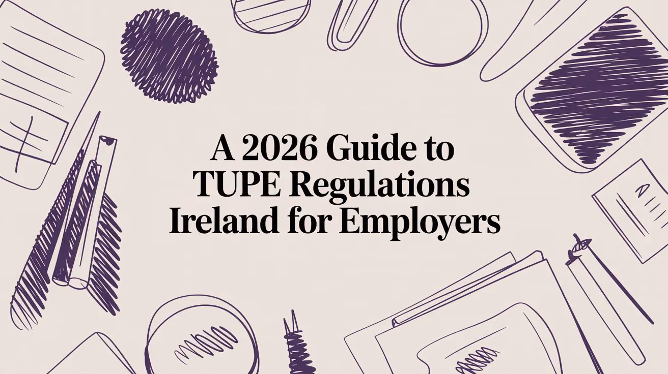 A 2026 Guide to TUPE Regulations Ireland for Employers