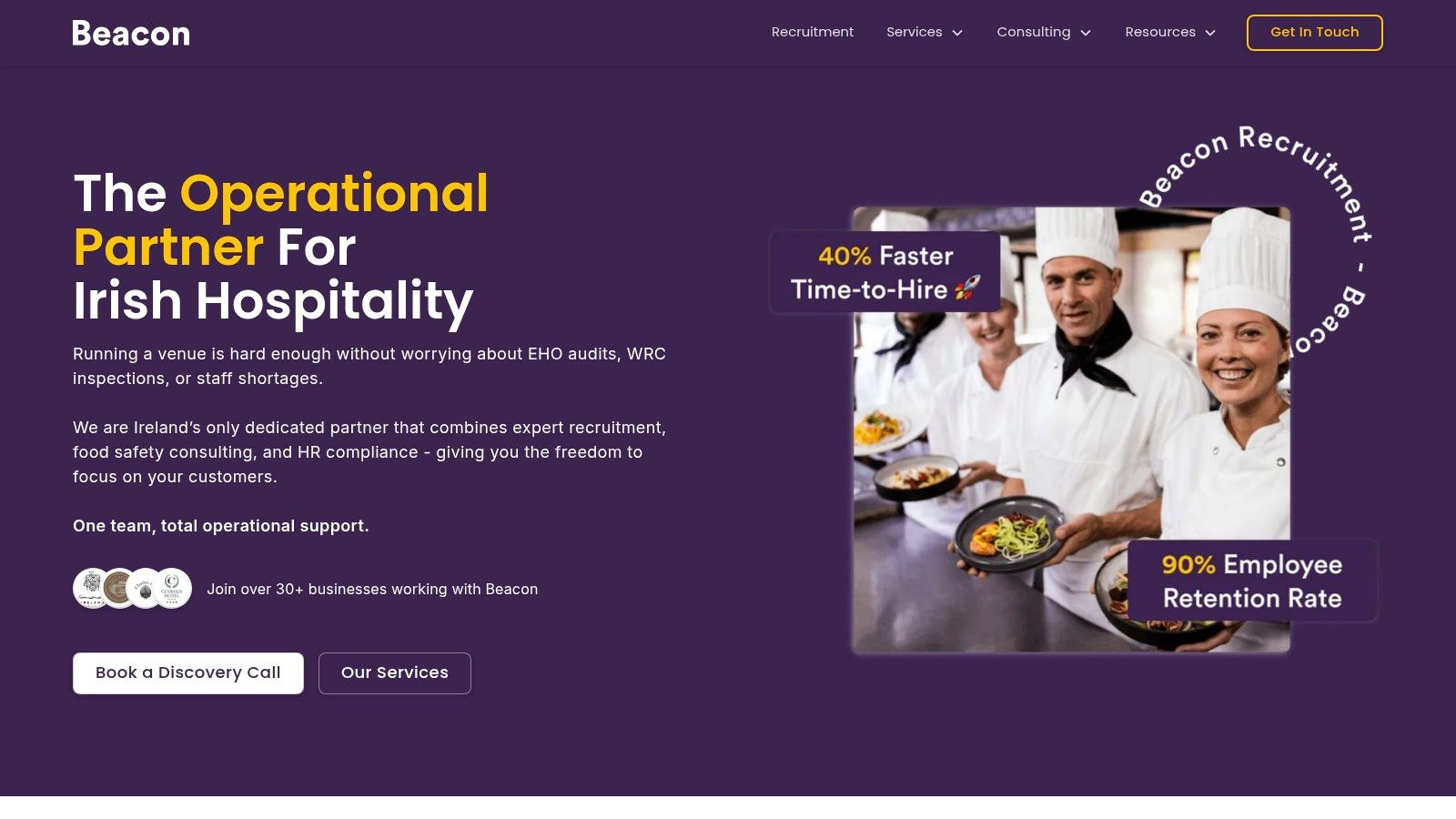 Screenshot from https://www.beaconrecruitment.ie