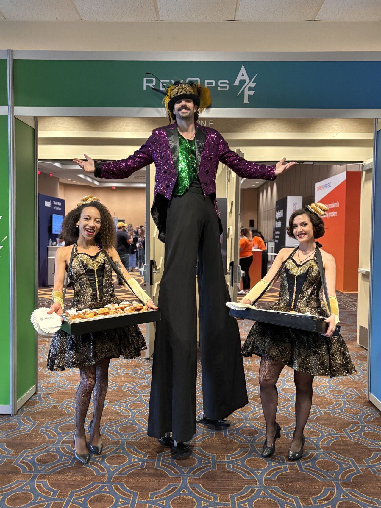 revopsaf stilt walker