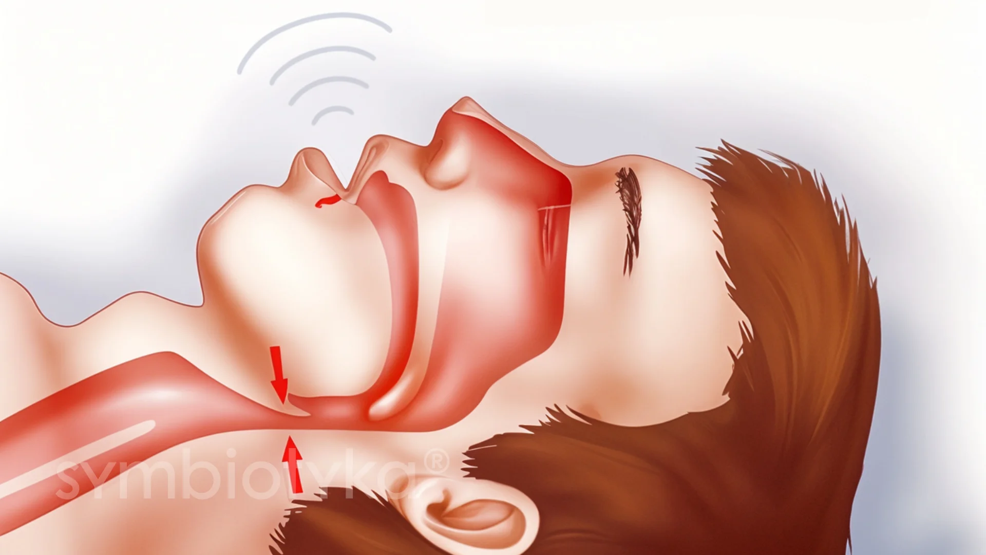 An illustration of a man having a sore.