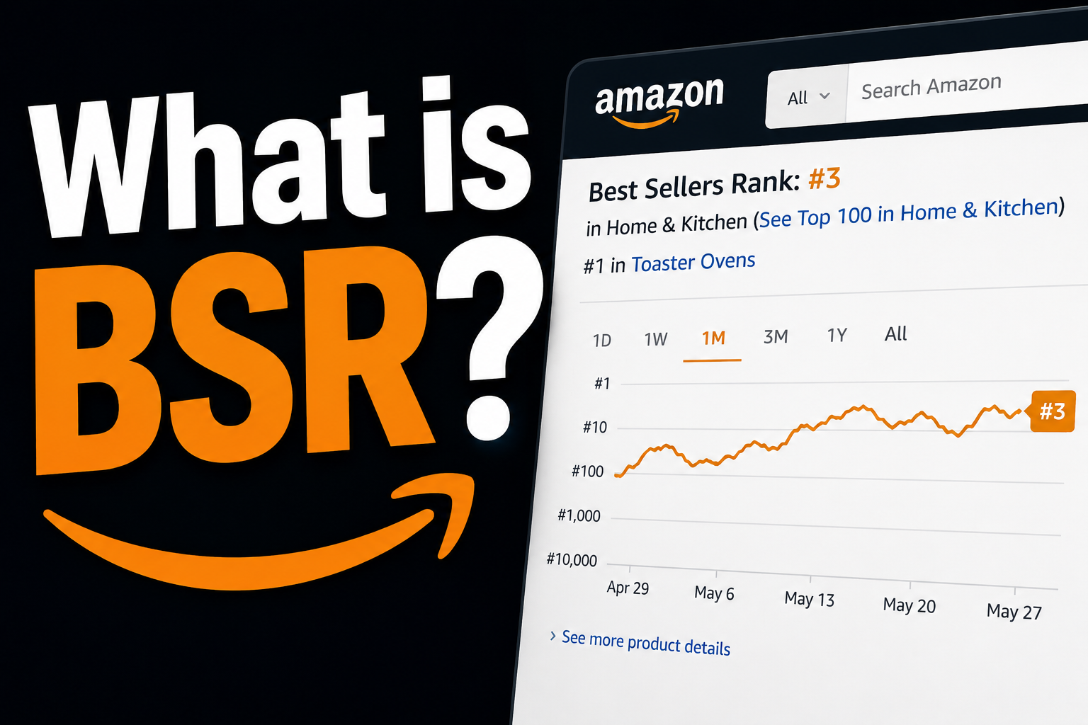 Learn what Amazon Best Sellers Rank (BSR) means, how it works, and how to use it to evaluate demand before investing in a product.