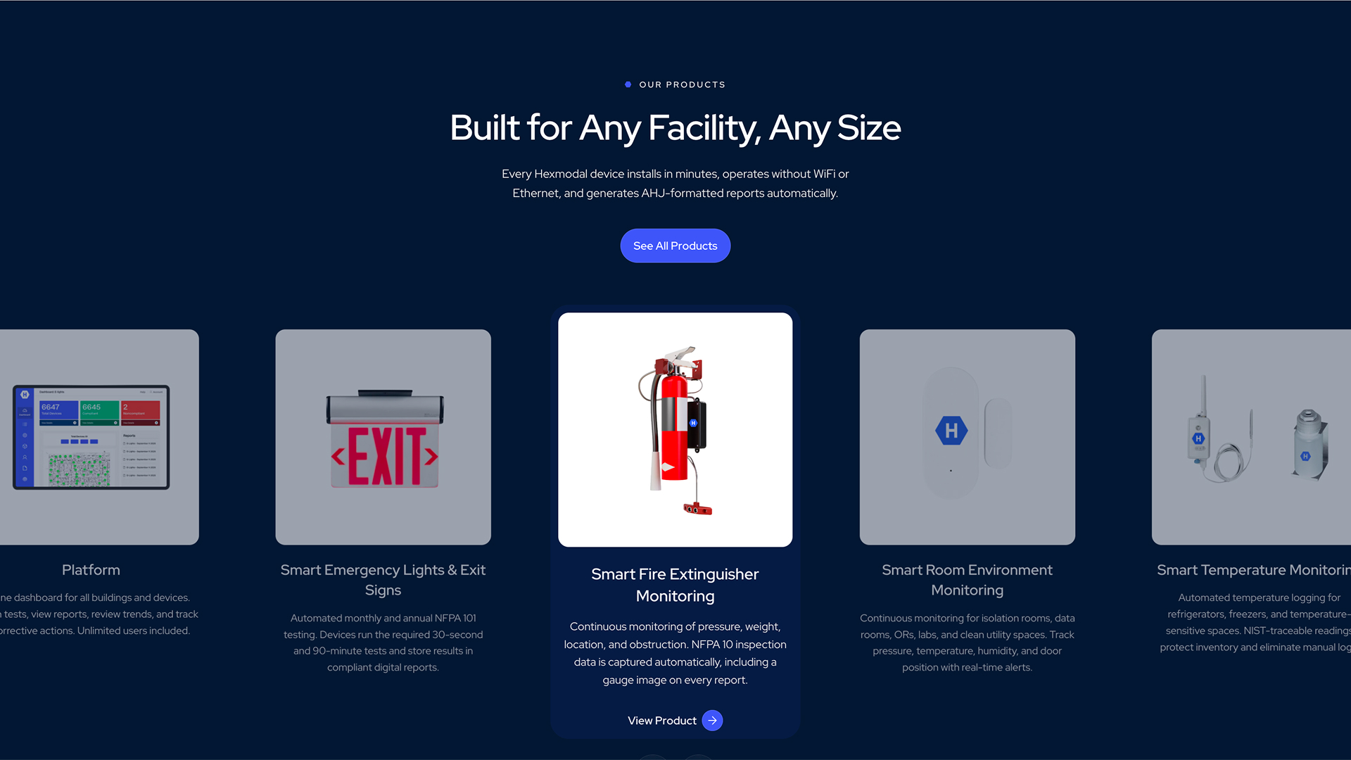 Client Work Desktop Website Screenshot 2