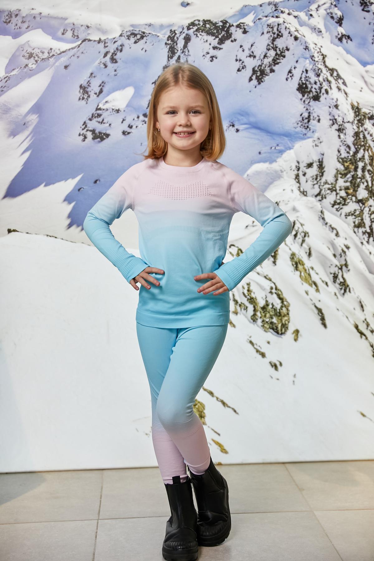 Дитяча термобілизна High Experience Pink ombre