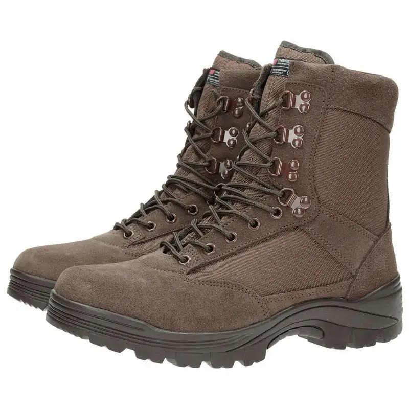 Тактичні берці Sturm Mil-Tec Tactical Boot m.ykk Zipper Braun 12822109