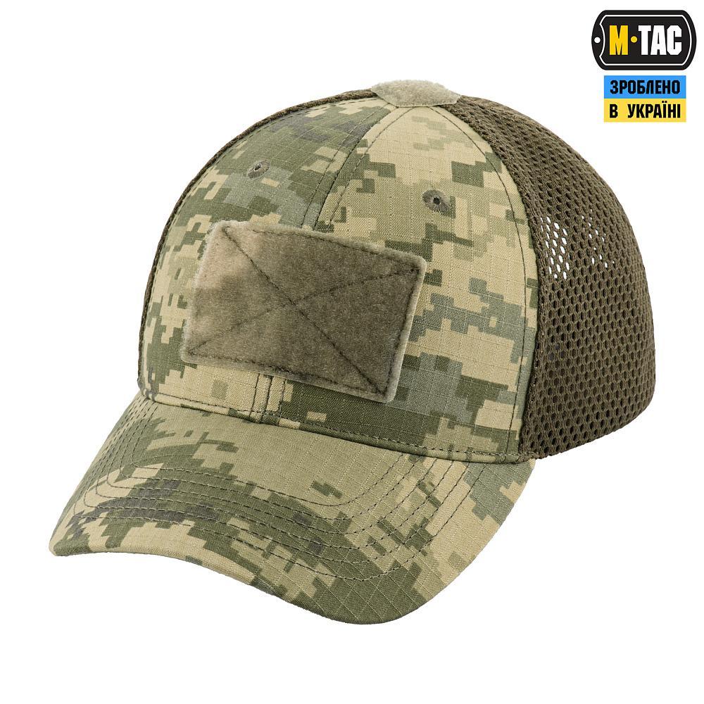 M-TAC БЕЙСБОЛКА ТАКТИЧНА З СІТКОЮ RIP-STOP MM14 Артикул: 40596030