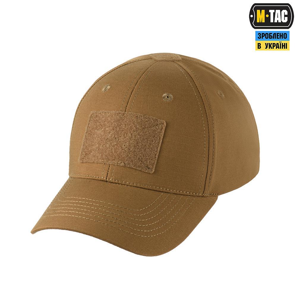 M-TAC Бейсболка тактична Elite Flex ріп-стоп Coyote Brown