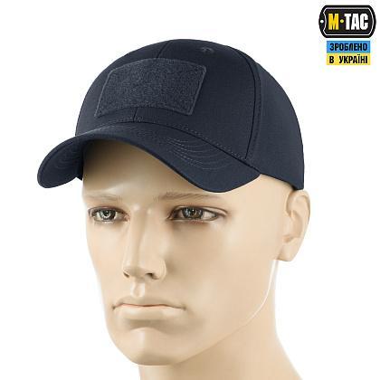M-Tac бейсболка тактична Elite Flex ріп-стоп Dark Navy Blue