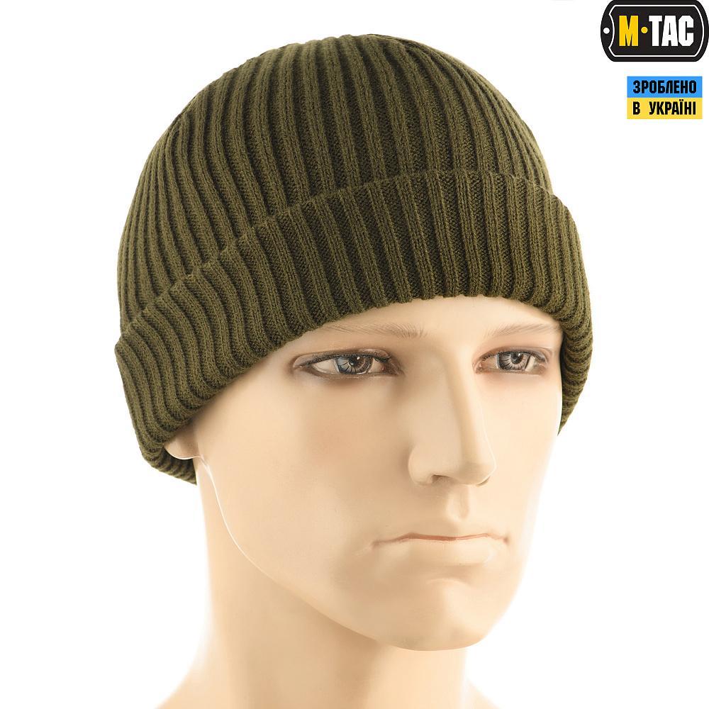 M-Tac шапка вязана акрил Dark Olive