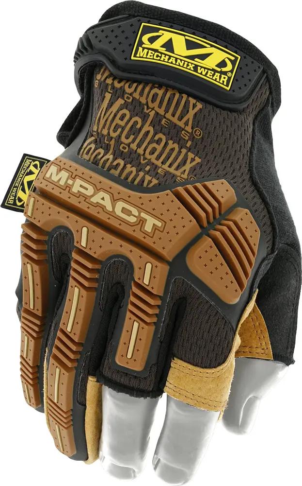 Рукавички Mechanix M-Pact Framer Leather Brown