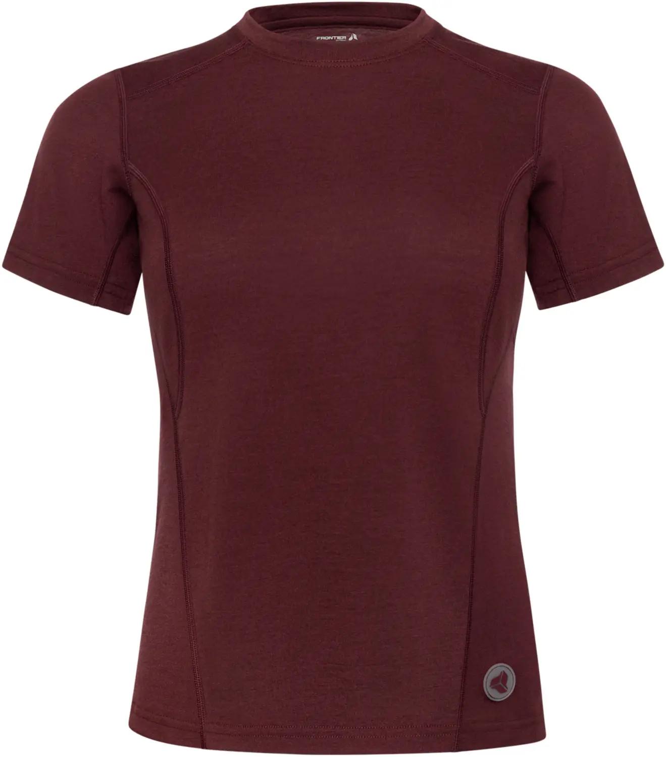Футболка Frontier MYRRA Women`s merino/cool max Burgundy