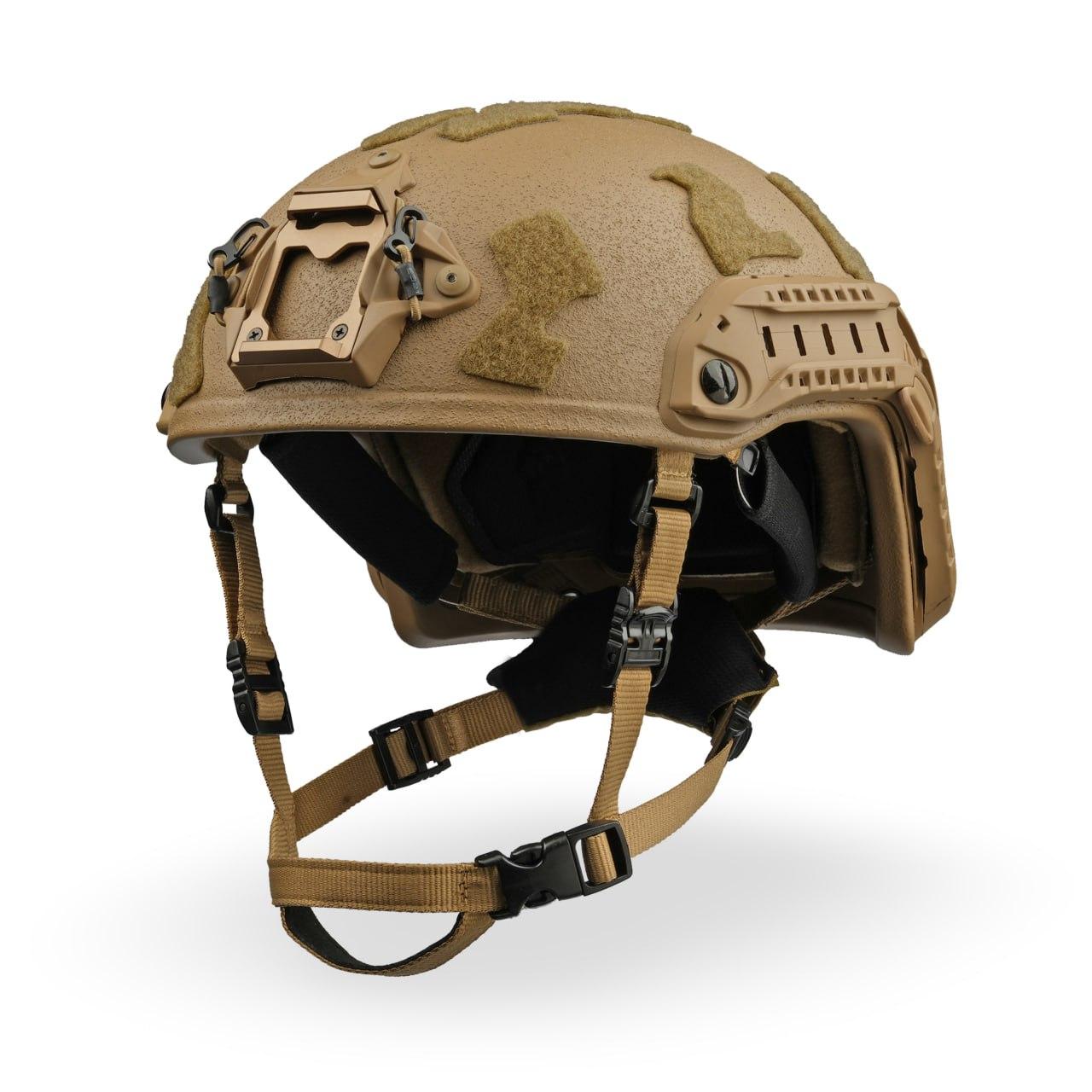 Балістичний шолом SHC BURAN 4.0 Helmet KEVLAR койот
