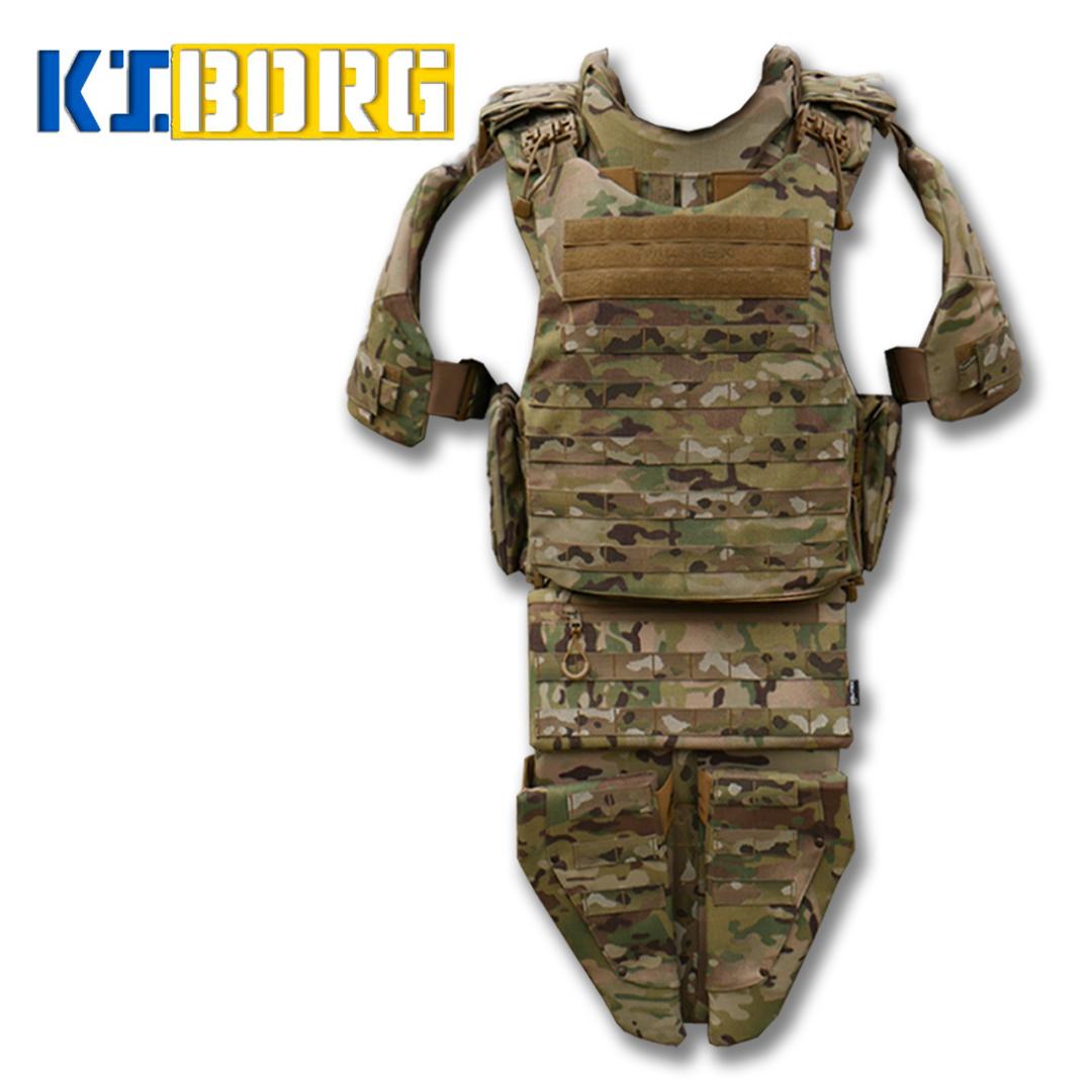Бронекомплект Militex з балістичним захистом 1 клас захисту cordura USA Multicam