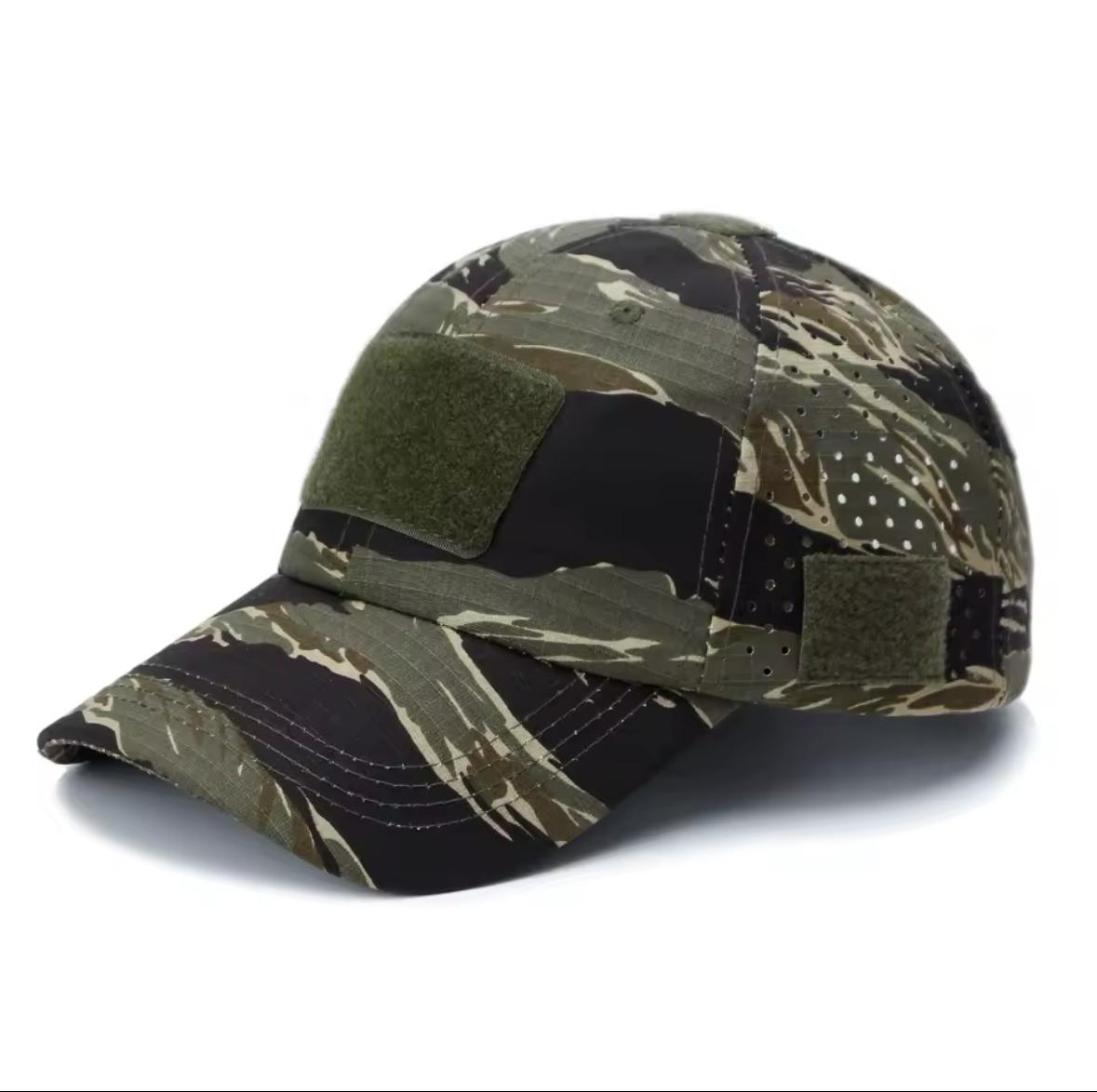 Бейсболка літня дихаюча NANO Cap з перфорацією Tiger Stripe
