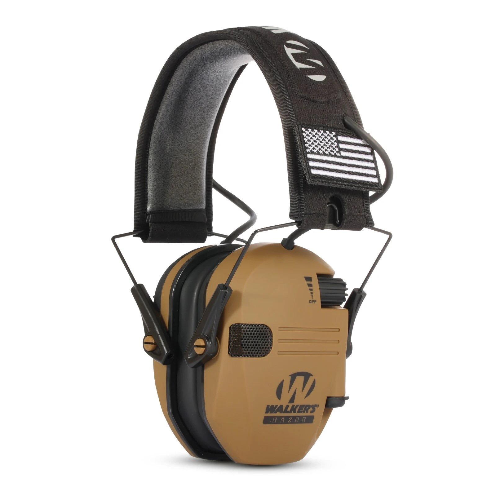 Навушники активні шумозаглушливі Walkers Razor Coyote