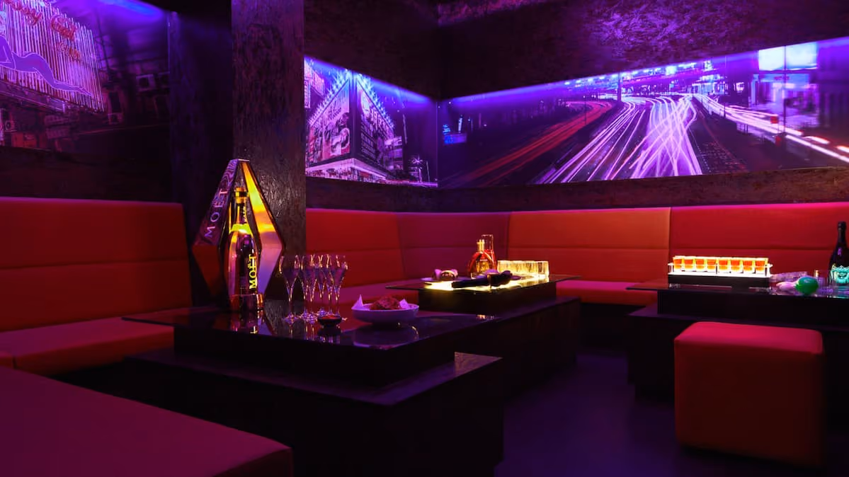 Wan Chai themed karaoke room