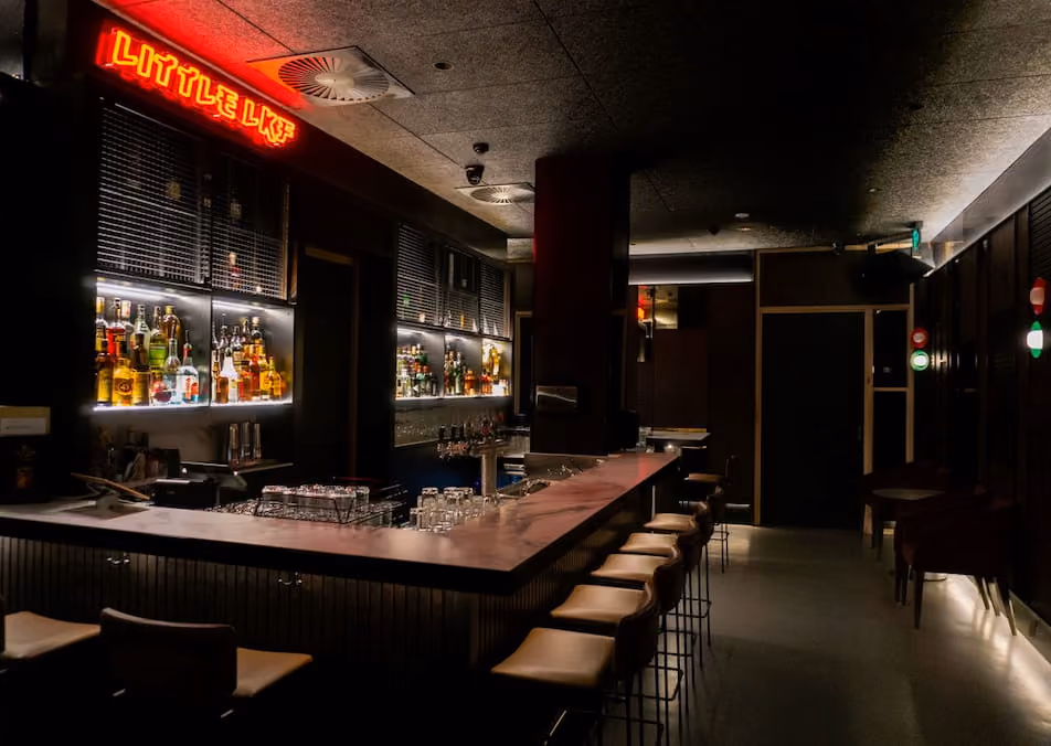 LKF cocktail bar side view