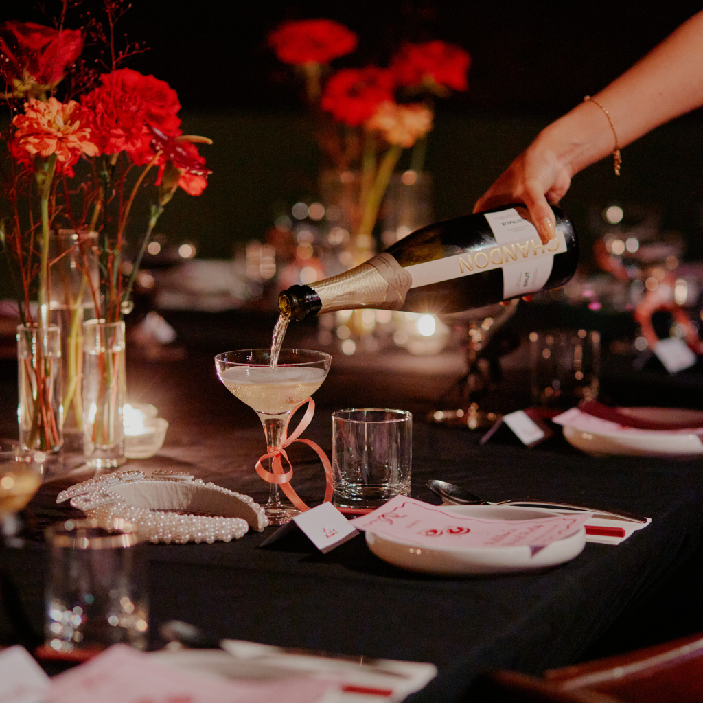 elegant setting for  private dining for a birthday celebration