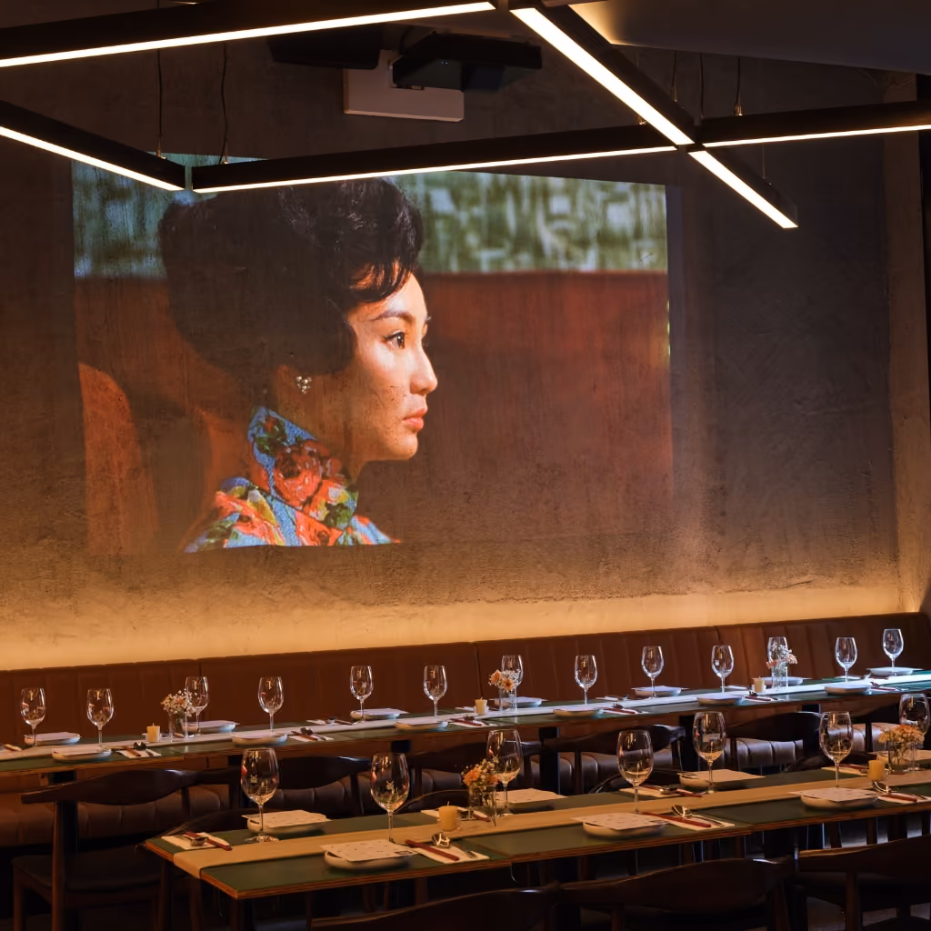 elegant setting for  private dining for a birthday celebration