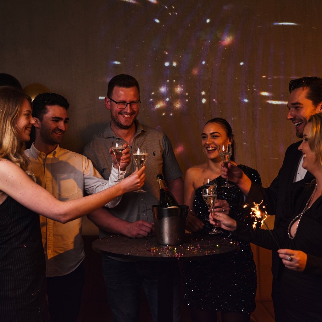 elegant setting for  private dining for a birthday celebration