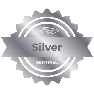 Sentinel Silver certified partner badge