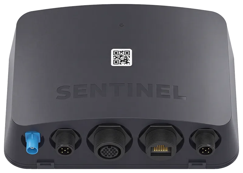 Sentinel BM-50 boat monitor with GPS, NMEA2000, Ethernet and sensor connector ports