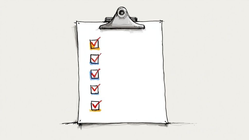 Clear Review Guidelines and Checklists