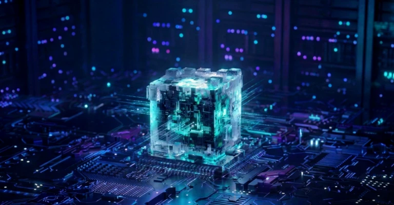 Abstract representation of data lake and warehouse concepts