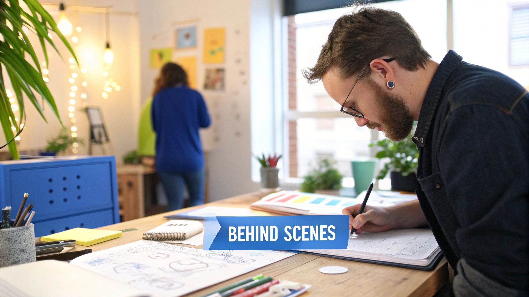 Behind-the-Scenes Content