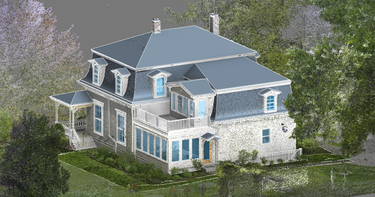 3D BIM Model House for Architect