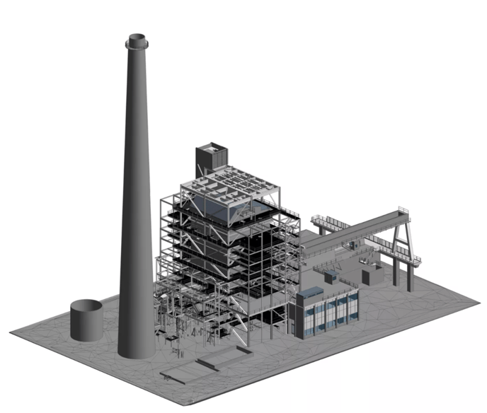 structural systems BIM model