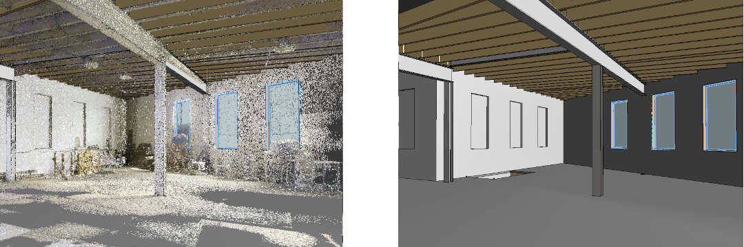 3D Laser Scanning Point Cloud to 3D Model