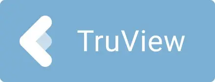 White Leica TruView logo