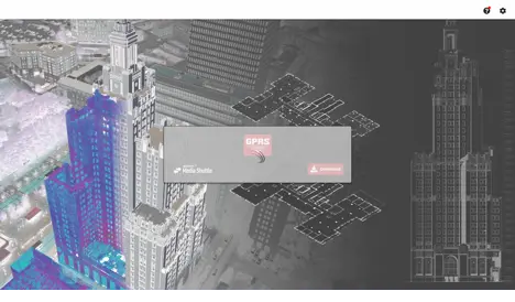 A central overlay labeled 'GPRS' includes icons for 'Video Shuttle' and 'Autodesk.'