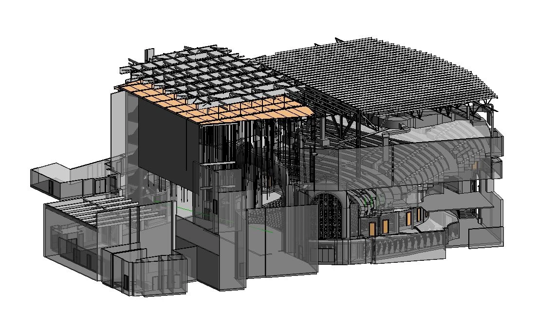 Existing Conditions created a precise BIM model of the NY Stock Exchange.