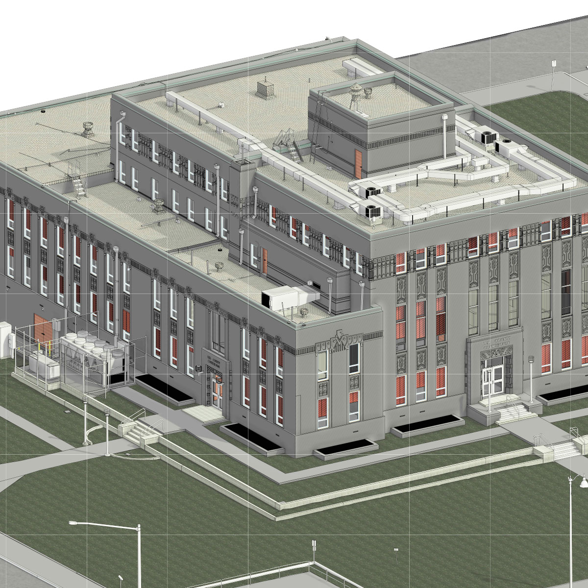Existing Conditions created a precise BIM model of the NY Stock Exchange.