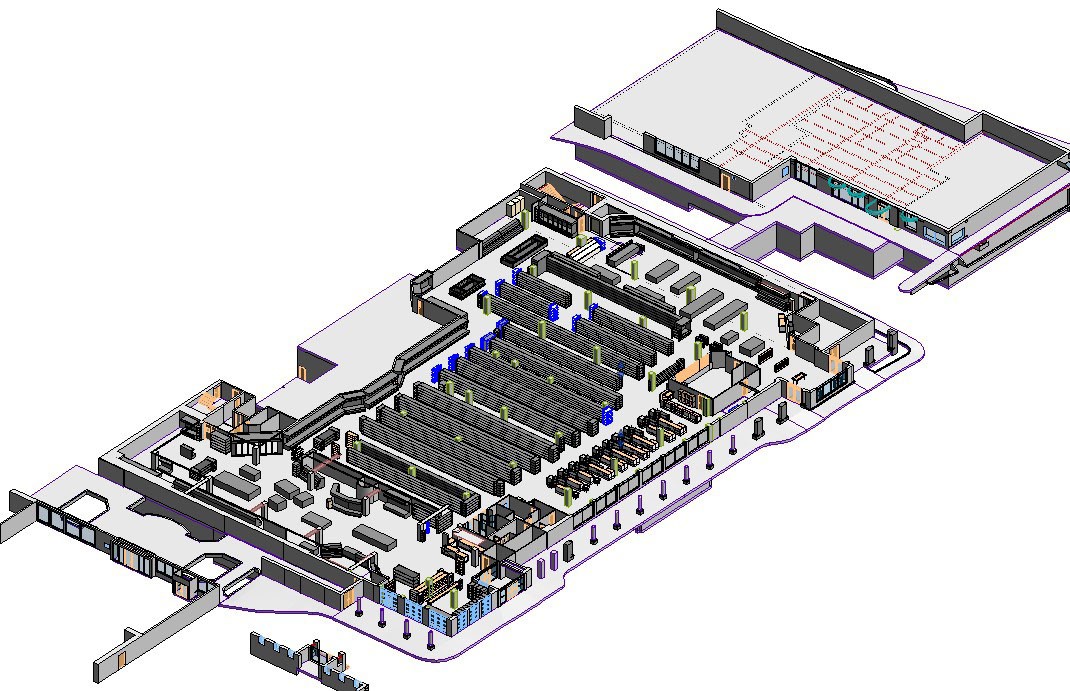 Existing Conditions created a precise BIM model of the NY Stock Exchange.