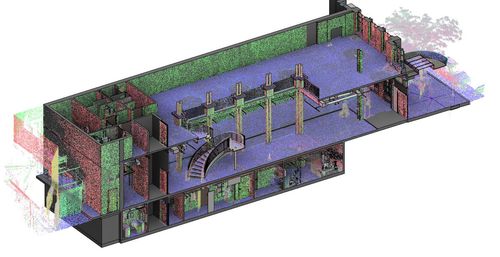 Existing Conditions created a precise BIM model of the NY Stock Exchange.