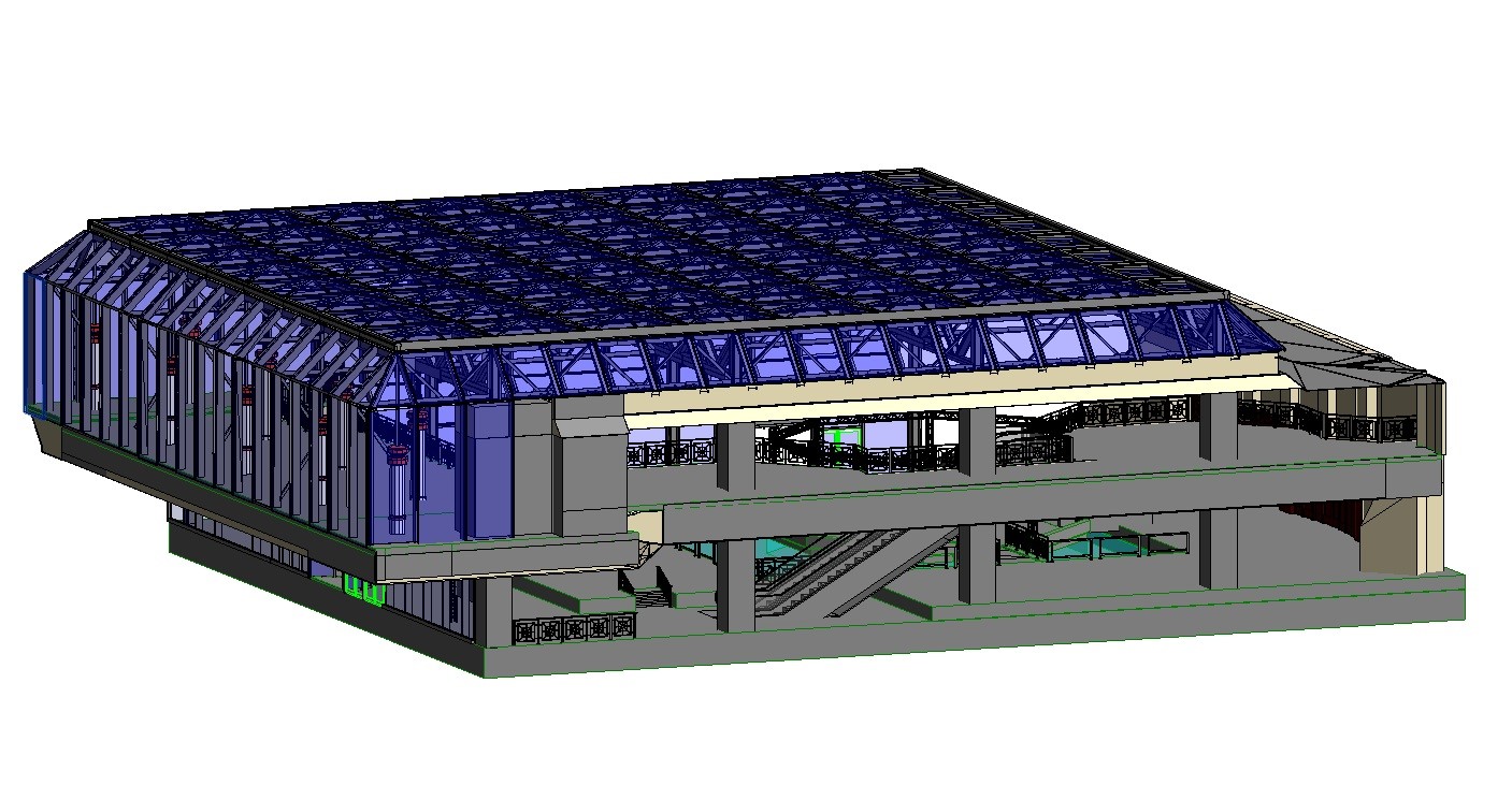 Existing Conditions created a precise BIM model of the NY Stock Exchange.