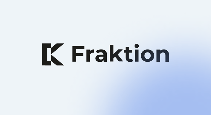 Fraktion lève 1,1 million euros - tokenisation Real World Assets RWA