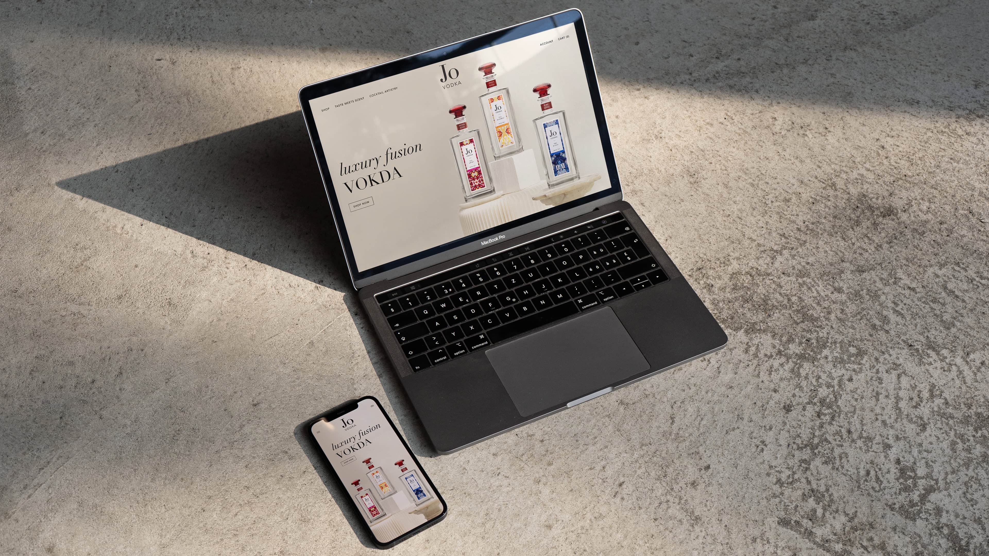 Compton Smith Interiors elegant rebrand – Aboard mockup showcasing refined and sophisticated design elements.