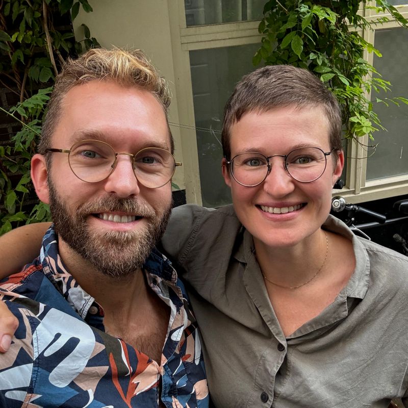 Valentine Endtz en Leon Stoepker