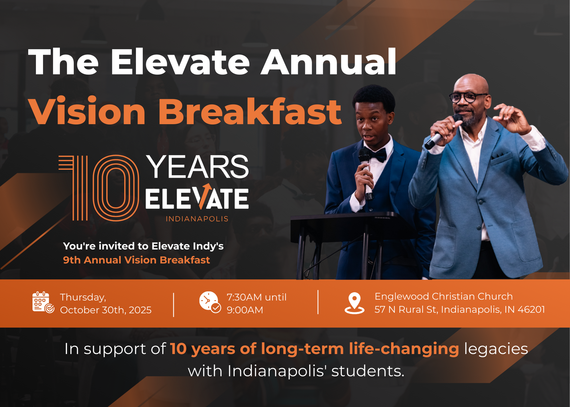 9th Annual Elevate Indianapolis Vision Breakfast