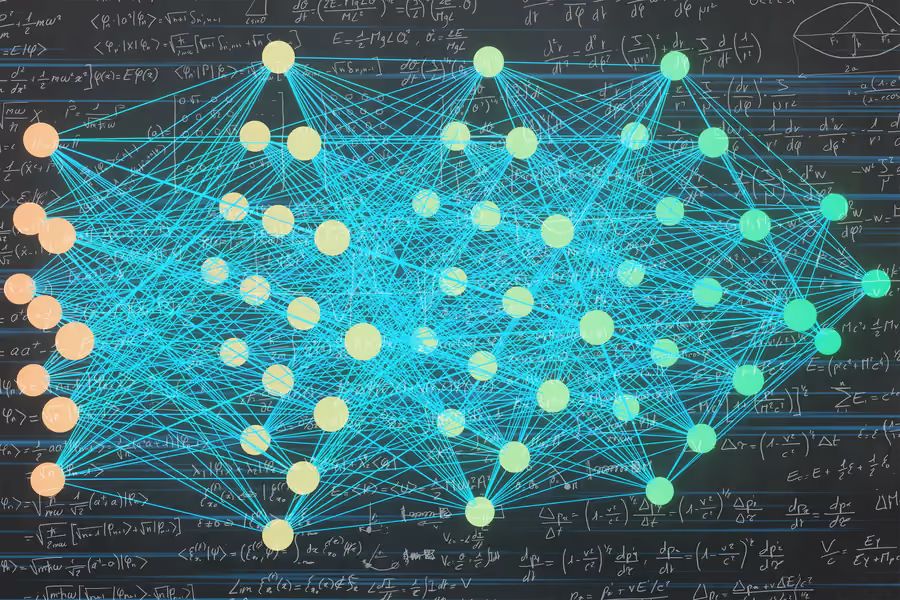 A neural network over complicated mathematical figures