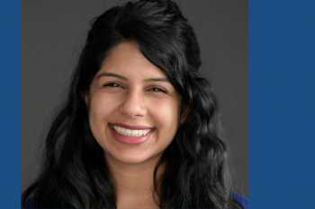 a photo headshot of LIDS student Soumya Sudhakar