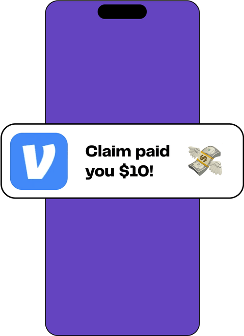 Claim payout notification