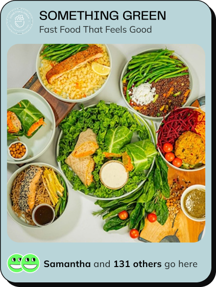 Something Green Claim card